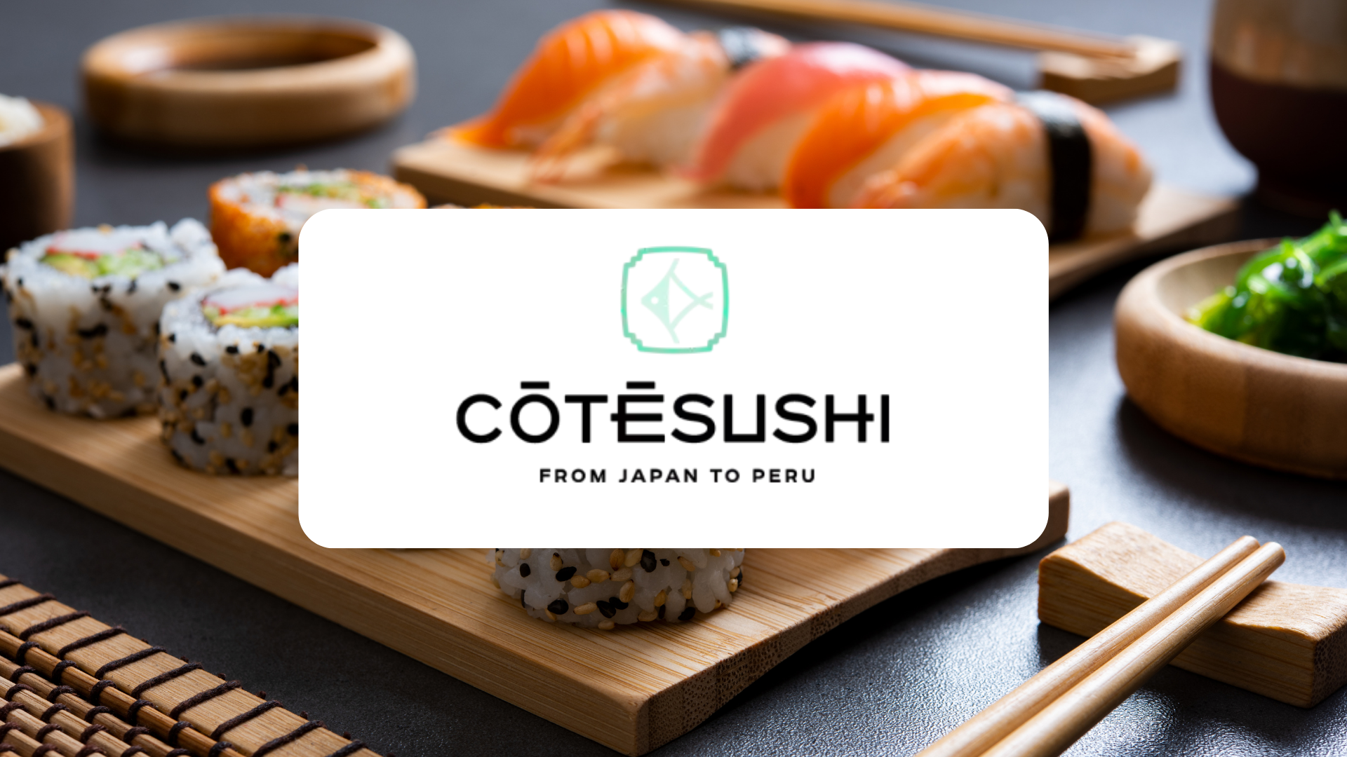 Promotion d'un coucours par Côté Sushi